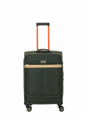 Travelite COLOR CRAZE 4w  Trolley M erw. oliv